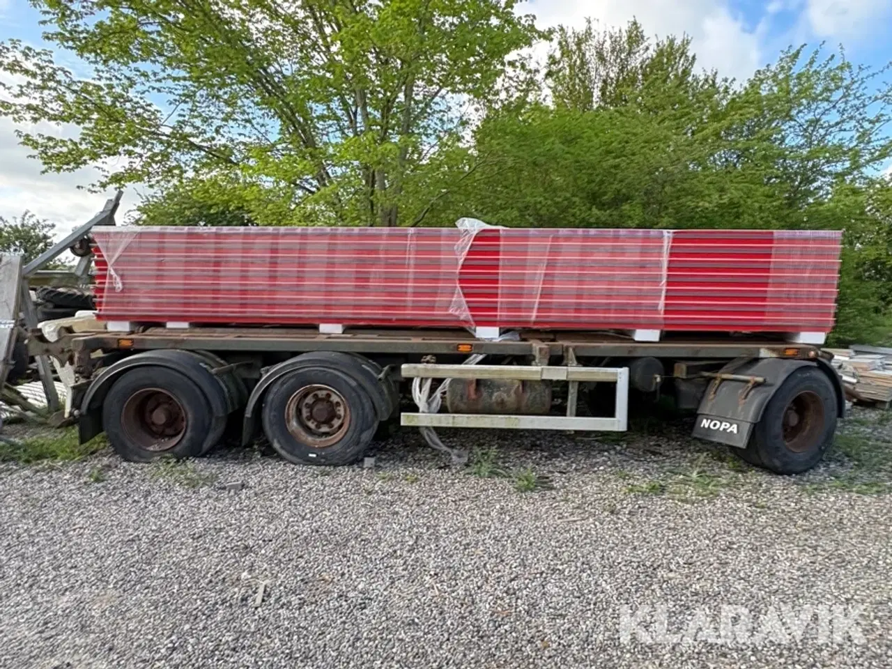 Billede 3 - Påhængsvogn til lastbil Nopa PTC240 - 24.000 kg