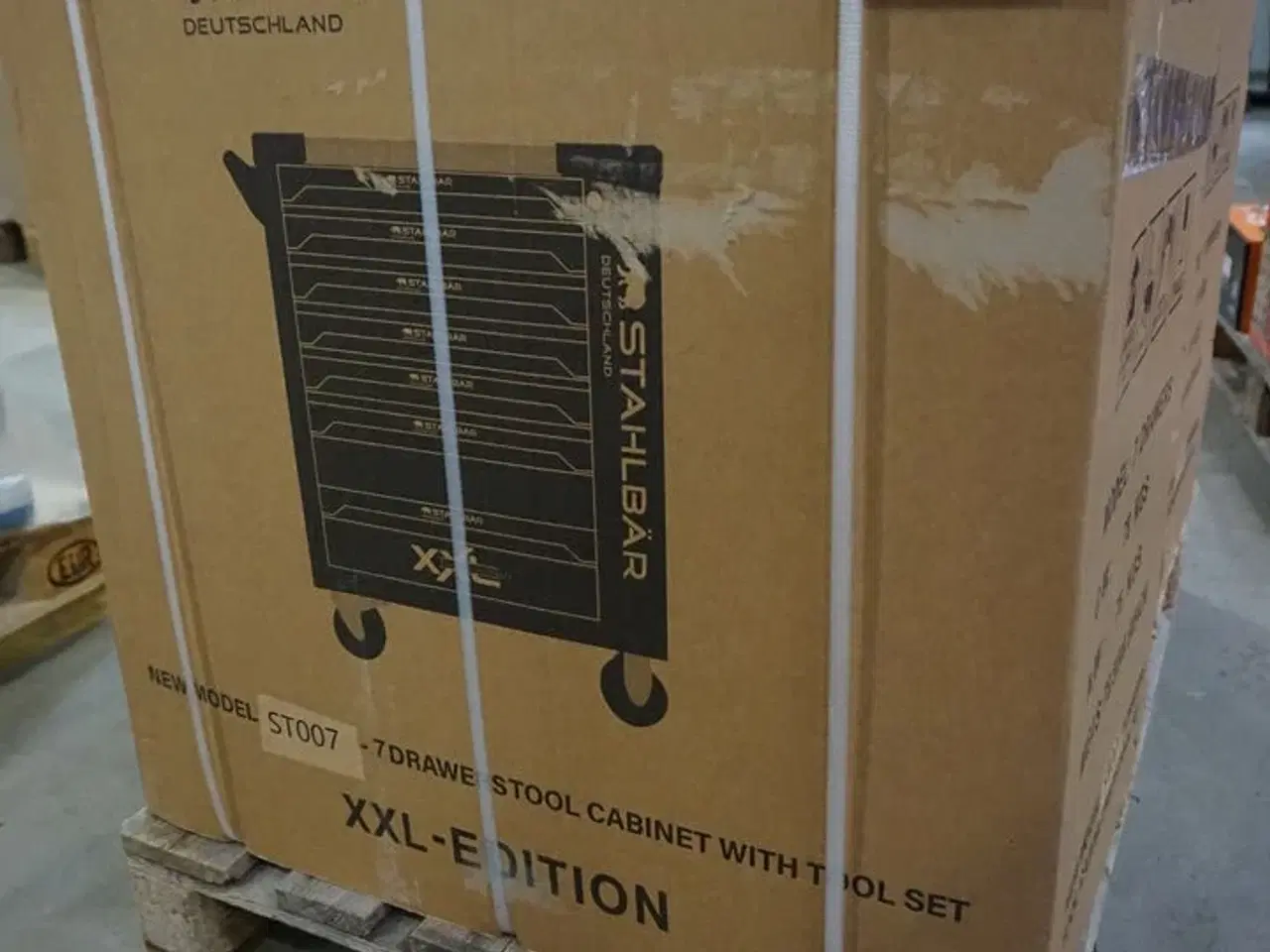 Billede 13 - Værktøjsvogn, Stahlbär, 7 skuffer inkl. Værktøj