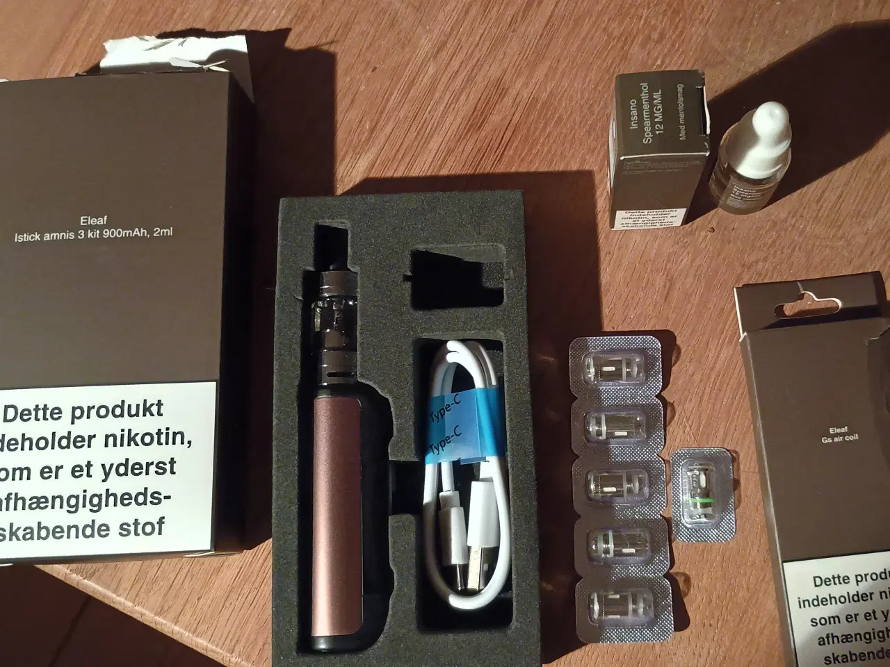 Billede 1 - E-Cigaret Eleaf Istick Amnis 3 kit 