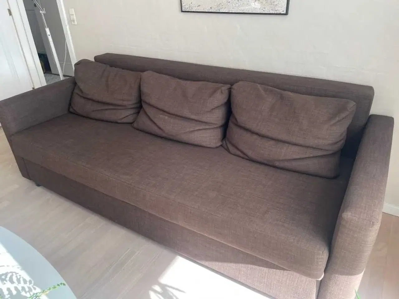 Billede 1 - Brun sove sofa