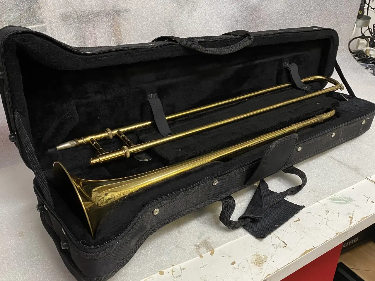 Billede 5 - Engelsk tenorbasun – Markis De Luxe (pæn stand)