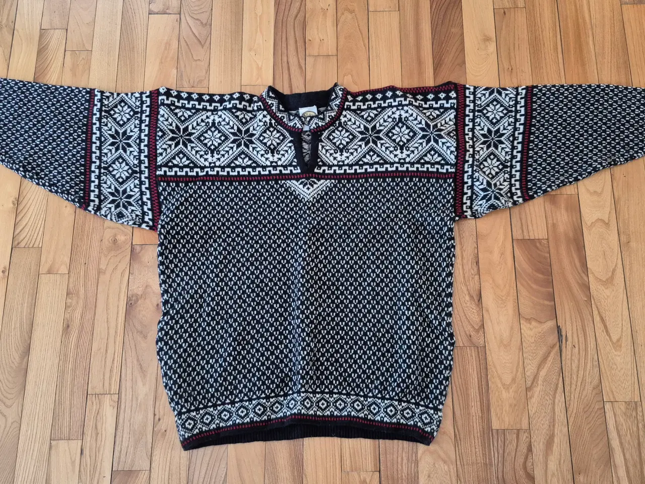 Billede 5 - Norsk striktrøje uld str. M