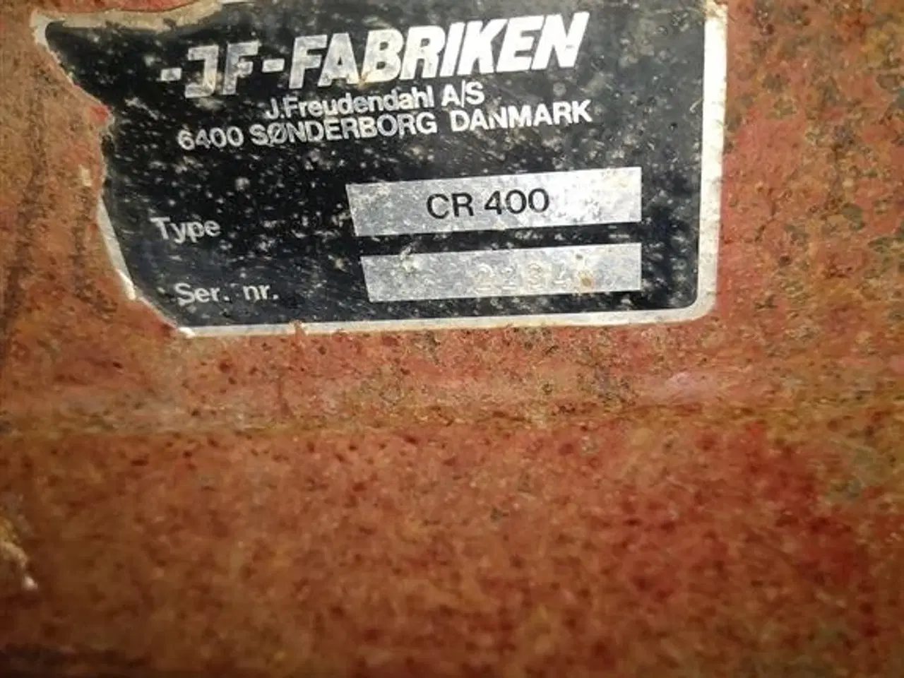 Billede 4 - JF CR400 rive