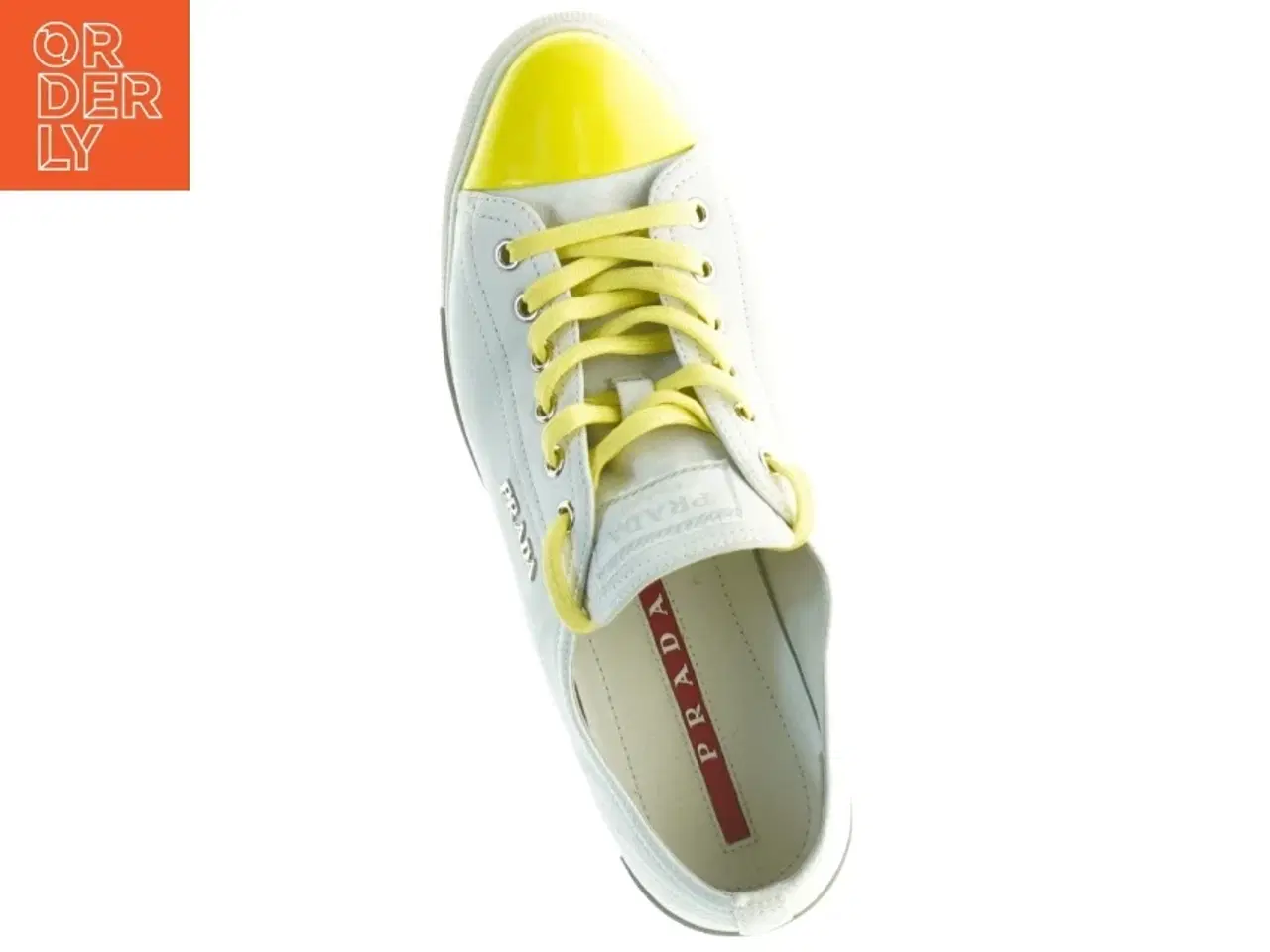 Billede 8 - Prada sneakers med gule snørebånd fra Prada (str. 37)