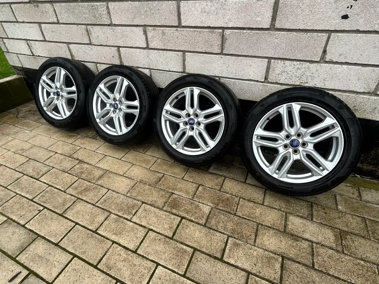 Billede 1 - 5x108 18”  orginale ford fælge med dæk