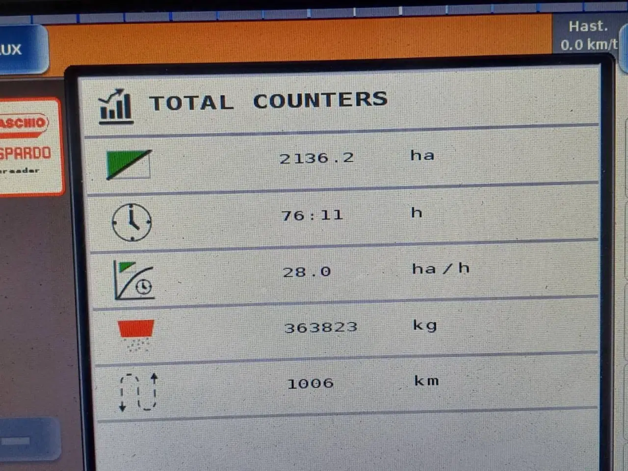 Billede 5 - Gaspardo PRIMO EW ISOTRONIC 320 Med vejeceller, isobus