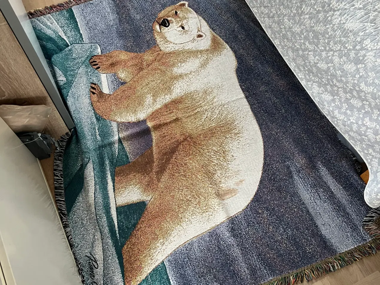 Billede 3 - Smukt tæppe/plaid fra USA