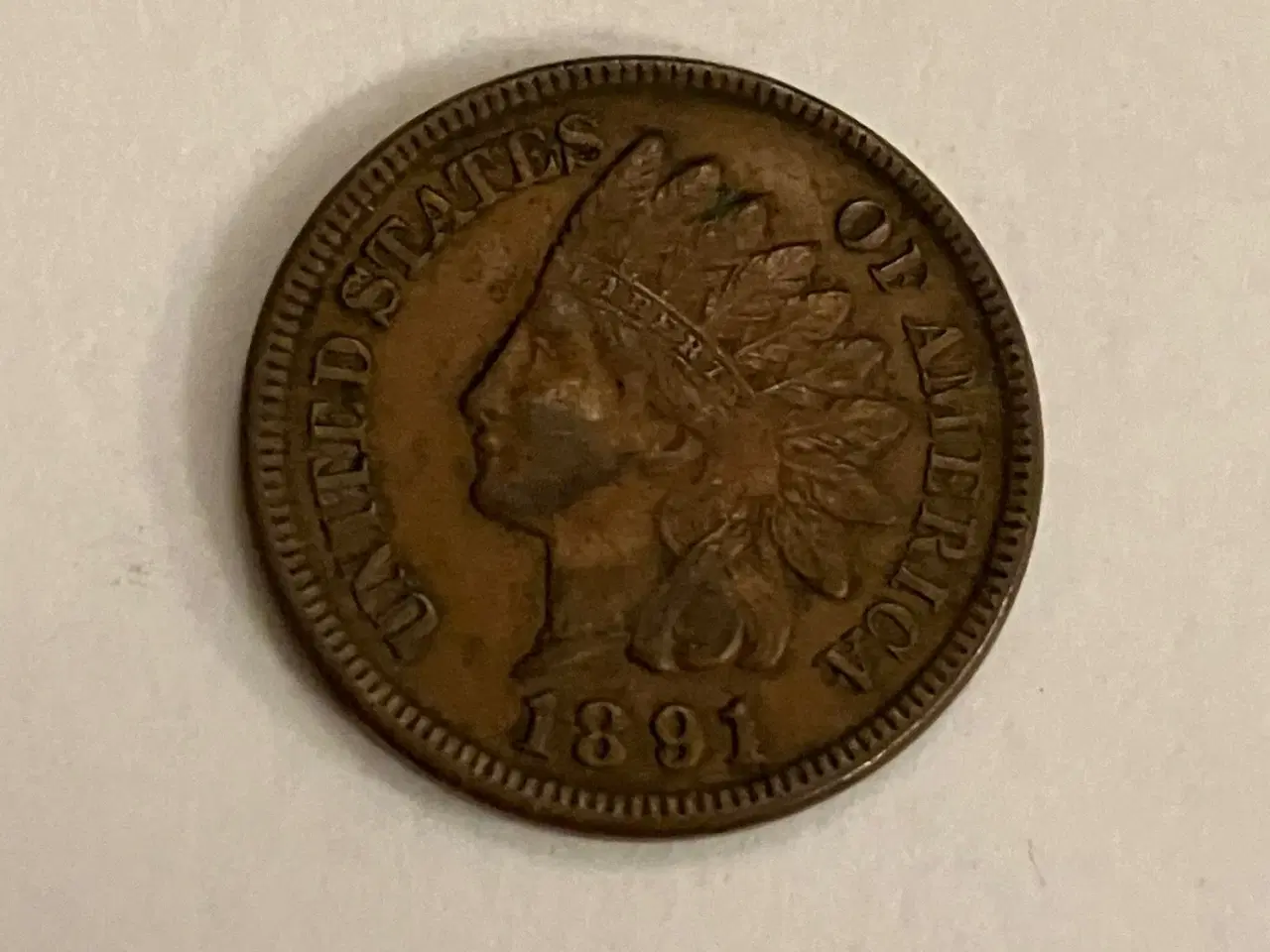 Billede 1 - One Cent USA 1891