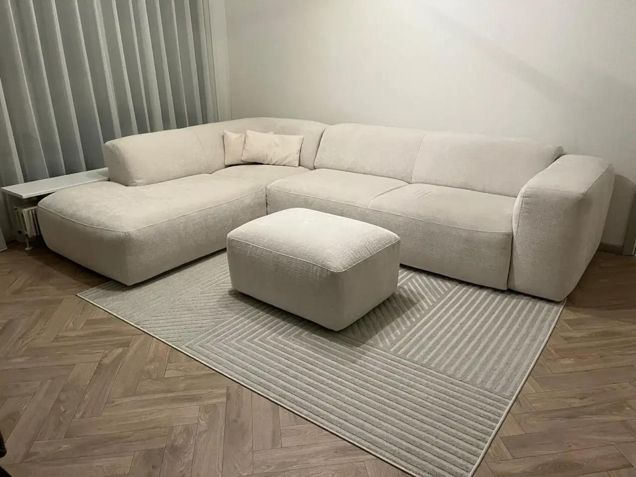 Billede 5 - Sofa med puff 