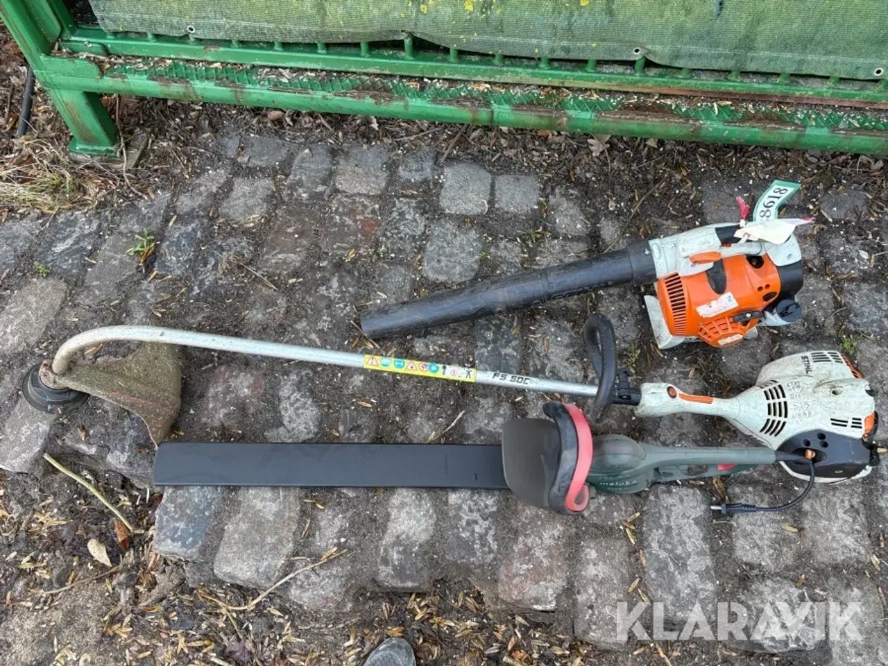 Billede 10 - Løvblæser, hækkeklipper og græstrimmer STIHL,metabo