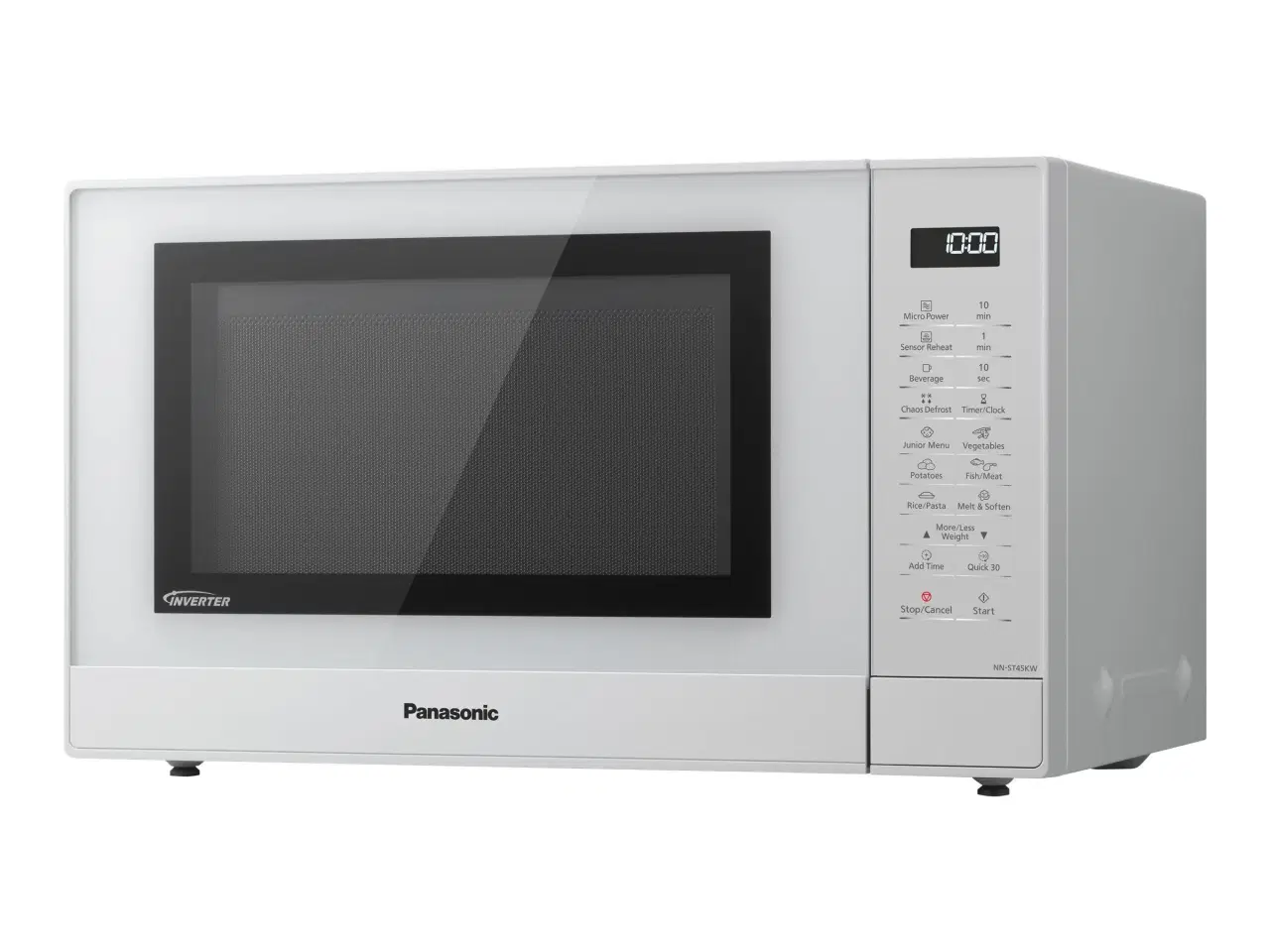 Billede 2 - Mikrobølgeovn Panasonic NN-ST45KW 32 l – hvid