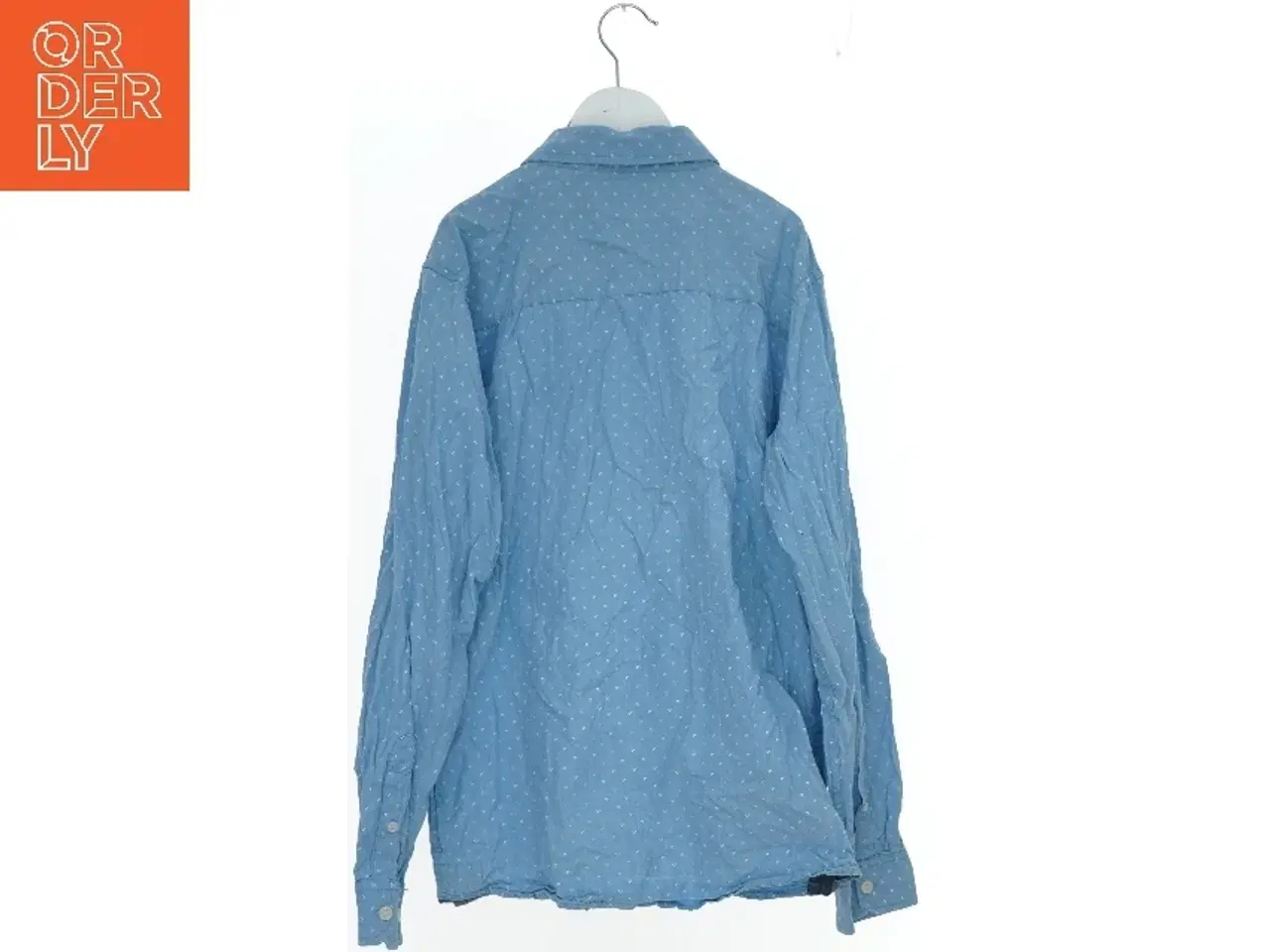 Billede 2 - Blå skjorte med mønster fra Ncd (str. L)