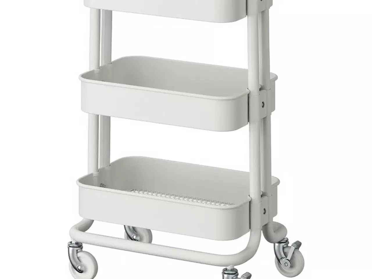 Billede 1 - Rullebord i hvid 