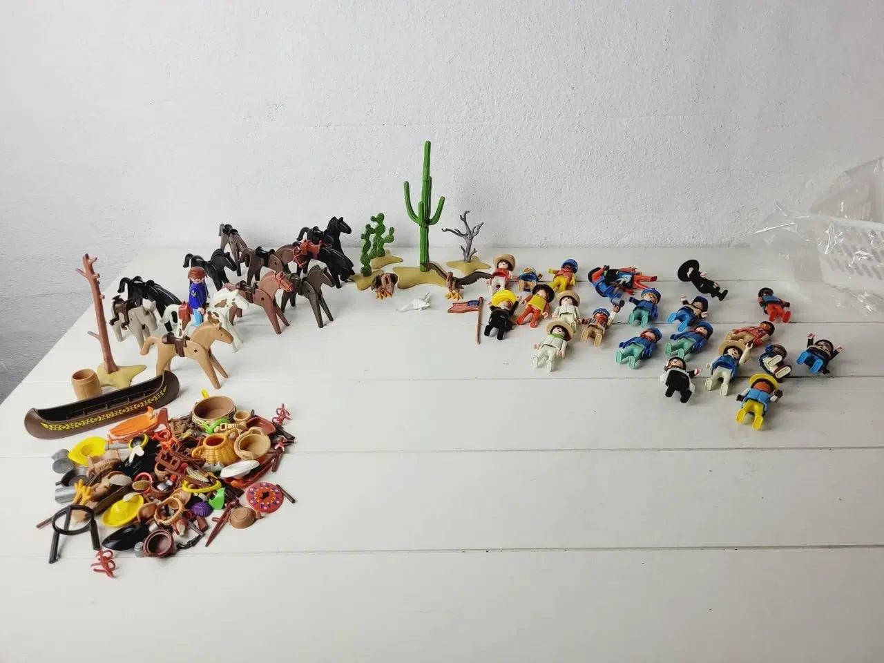 Billede 6 - ⭐️- Playmobil-sæt med Cowboyer og Indianere