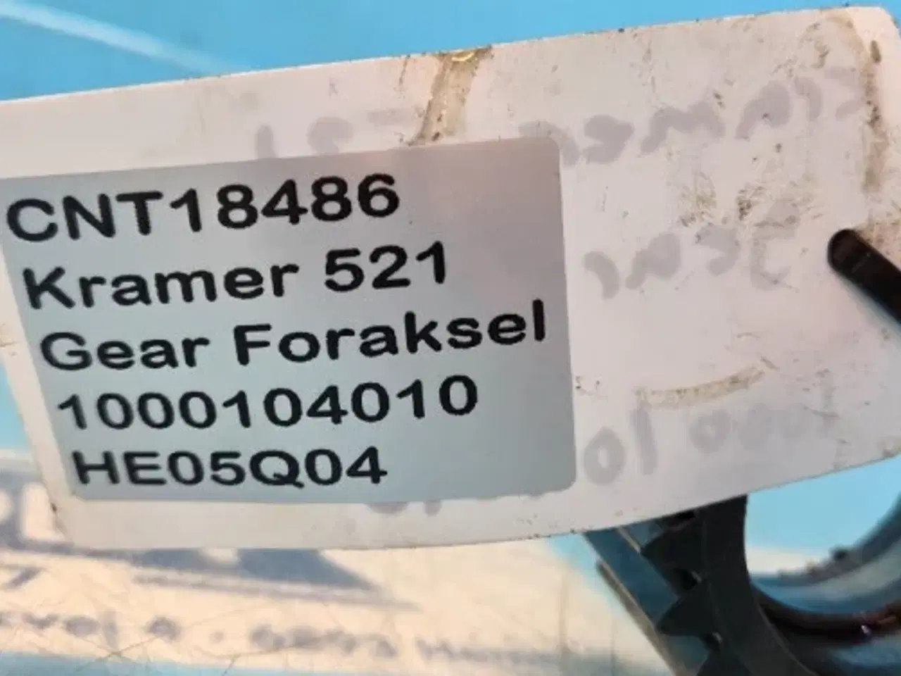 Billede 10 - Kramer 521 Gear Foraksel 1000104010