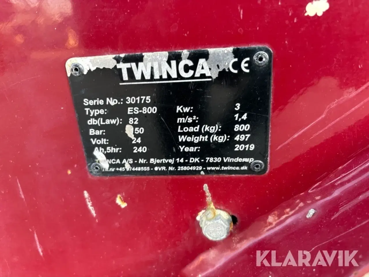 Billede 7 - Dumper Twinca Es-800