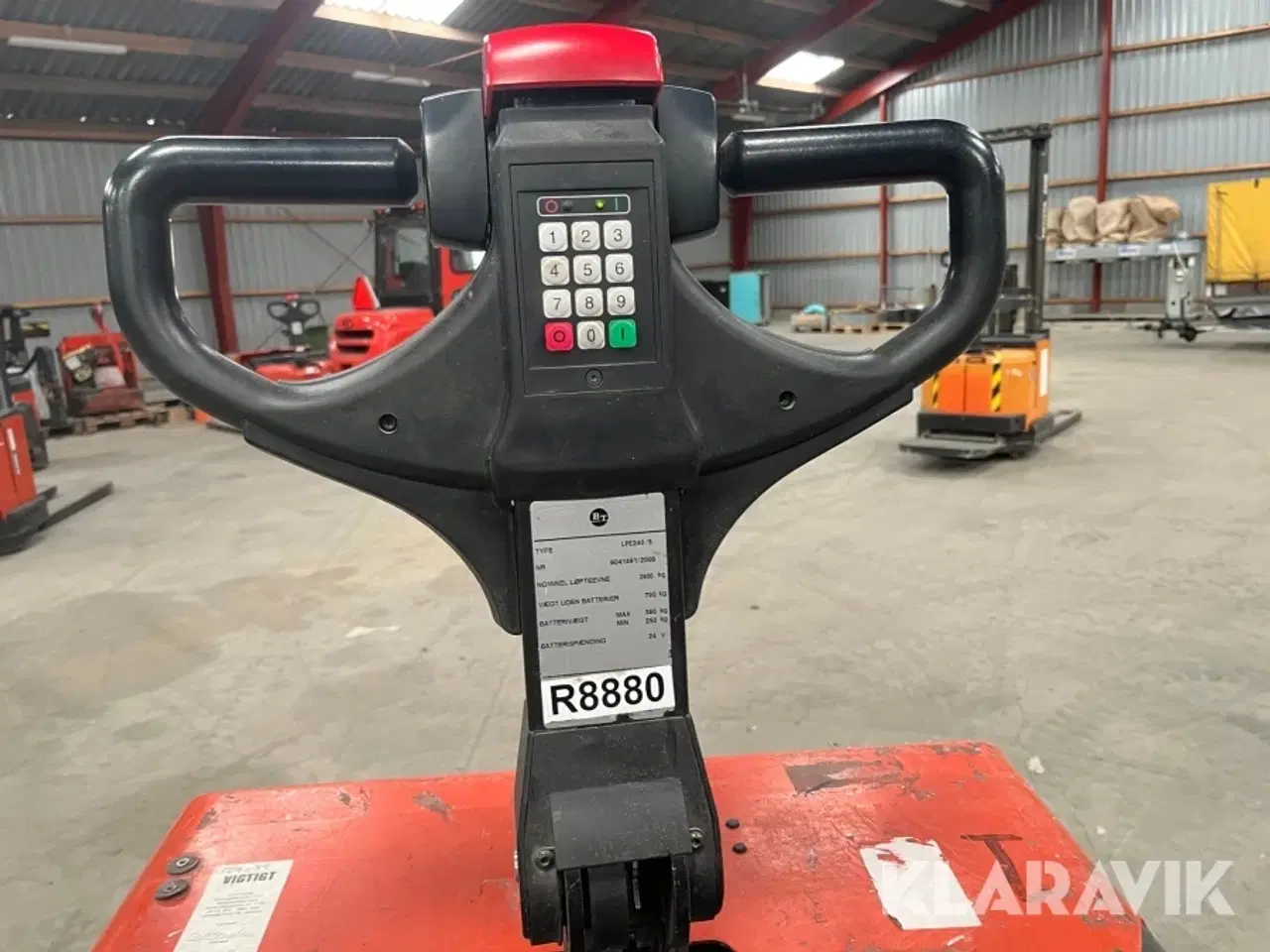 Billede 8 - El pallevogn BT Orion LPE240/S
