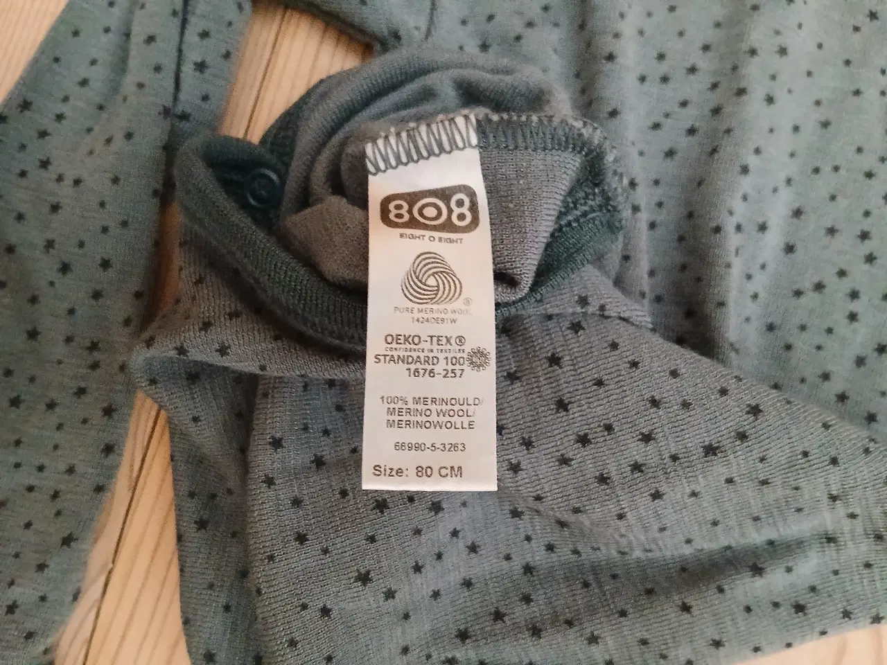 Billede 2 - STR 80 - 100% Merinould og futter str 20 - 22