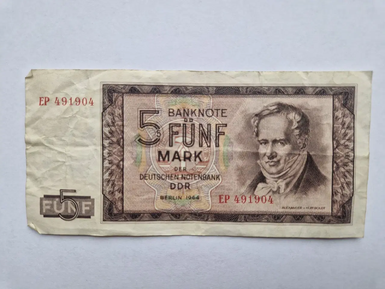 Billede 1 - 5 Mark DDR 1964 Germany