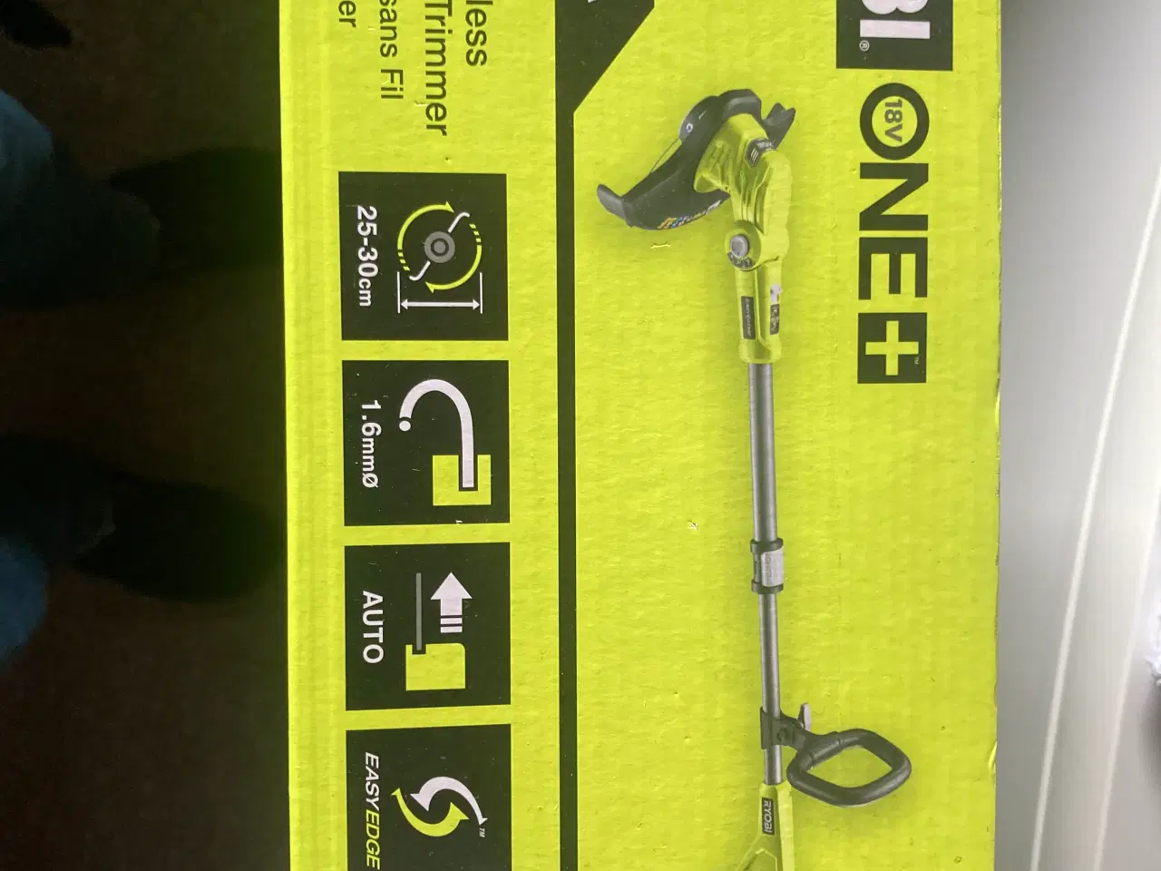 Billede 3 - Ryobi One+ Trimmer + Batteripakke