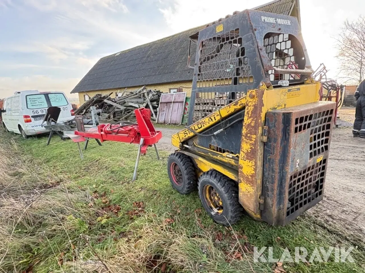 Billede 4 - Skeedster læsser Prime-mover LS70 staldkat