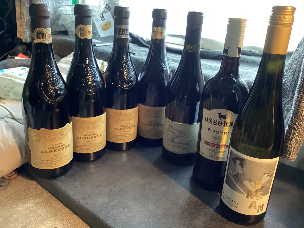 Billede 1 - Forskellige vine 