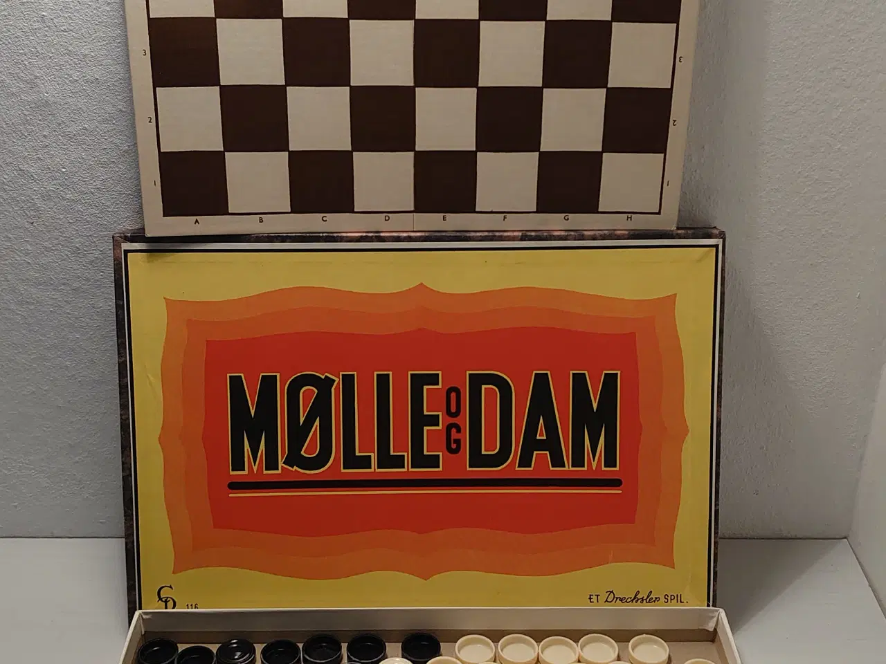 Billede 1 - Mølle og Dam. Drechsler CD 116. Komplet.