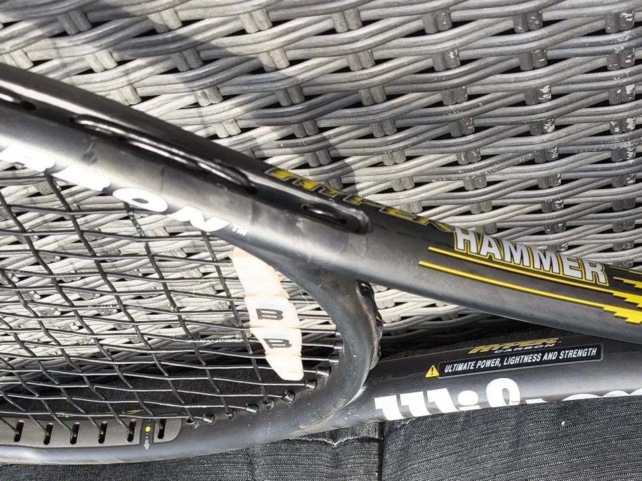 Billede 3 - WILSON HYPER HAMMER CARBON, STR. 3, I FLOT STAND