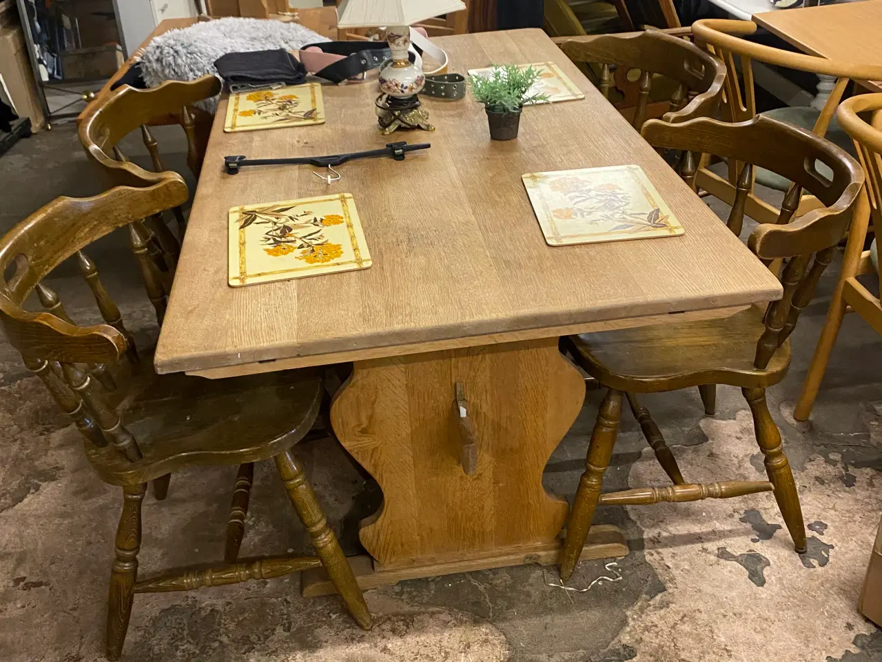 Billede 1 - Bord m stole