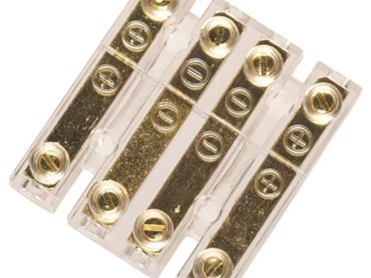 Billede 1 - ACV højttalerstik 4 poler 4mm2