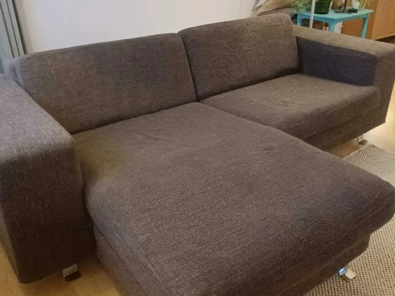 Billede 1 - Sofa med flytbar chaiselong 
