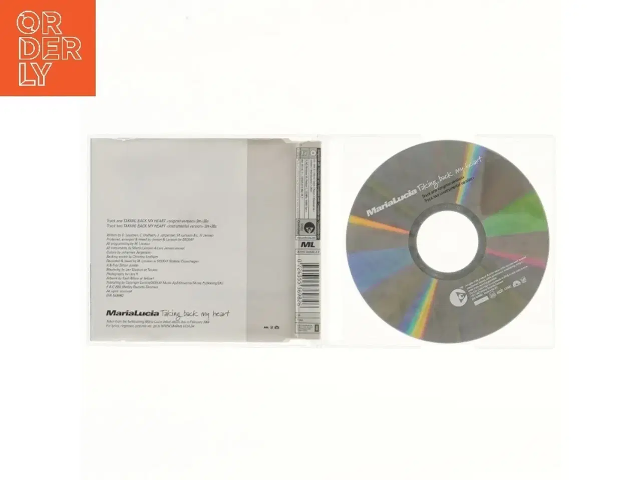 Billede 3 - Maria Lucia CD: Taking Back My Heart