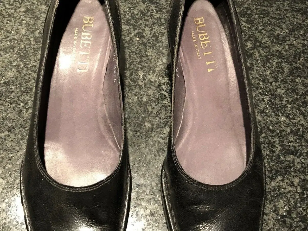 Billede 1 - Bubetti pumps sort læder str. 42