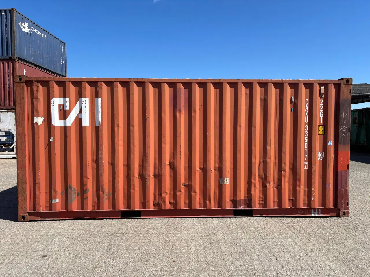 Billede 4 - 20 fods Container- ID: CAXU 335017-7