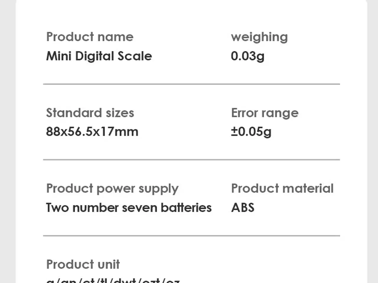 Billede 4 - NY DIGITAL VÆGT    500g   0,01g