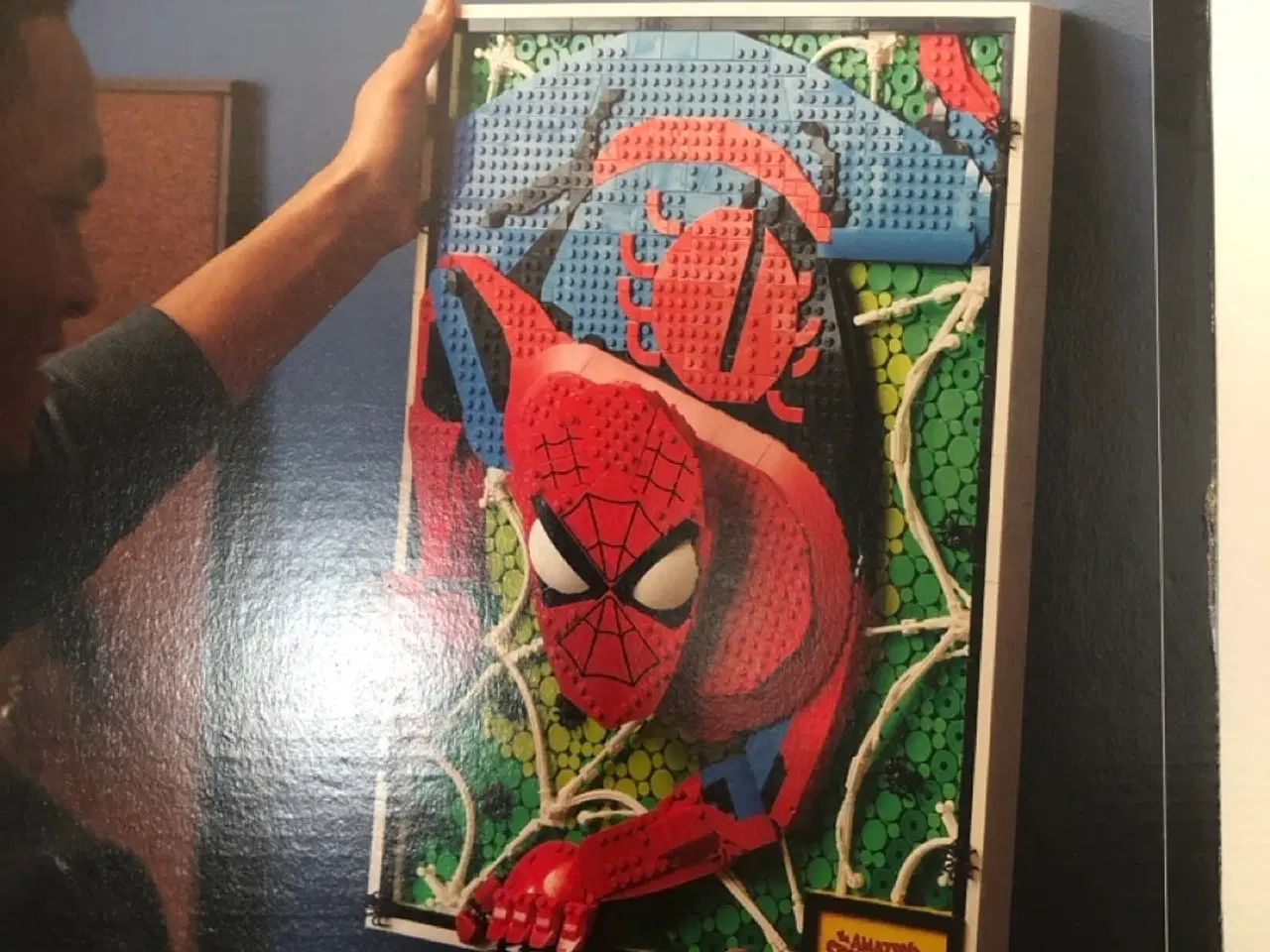 Billede 6 - LEGO Art 31209 The Amazing Spider-Man (til væggen)