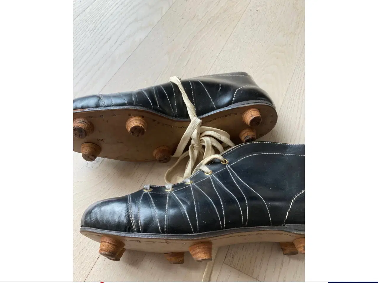 Billede 2 - Læderfodboldstøvler med korktolde