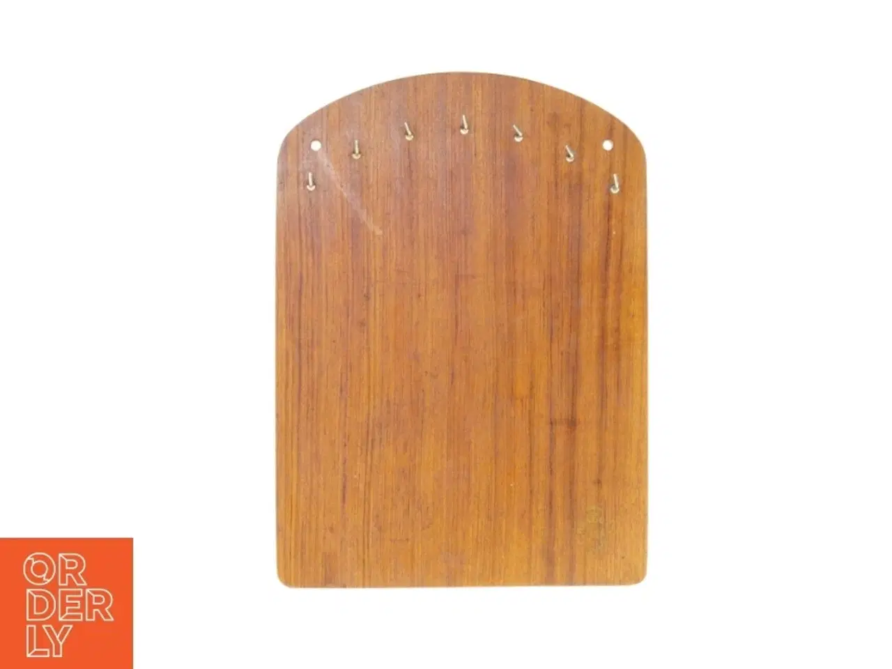 Billede 1 - Raadvad Teak Træ Væg ophæng til knive, køkkenredskaber etc.  (str. 38,5 x 28 x en cm)