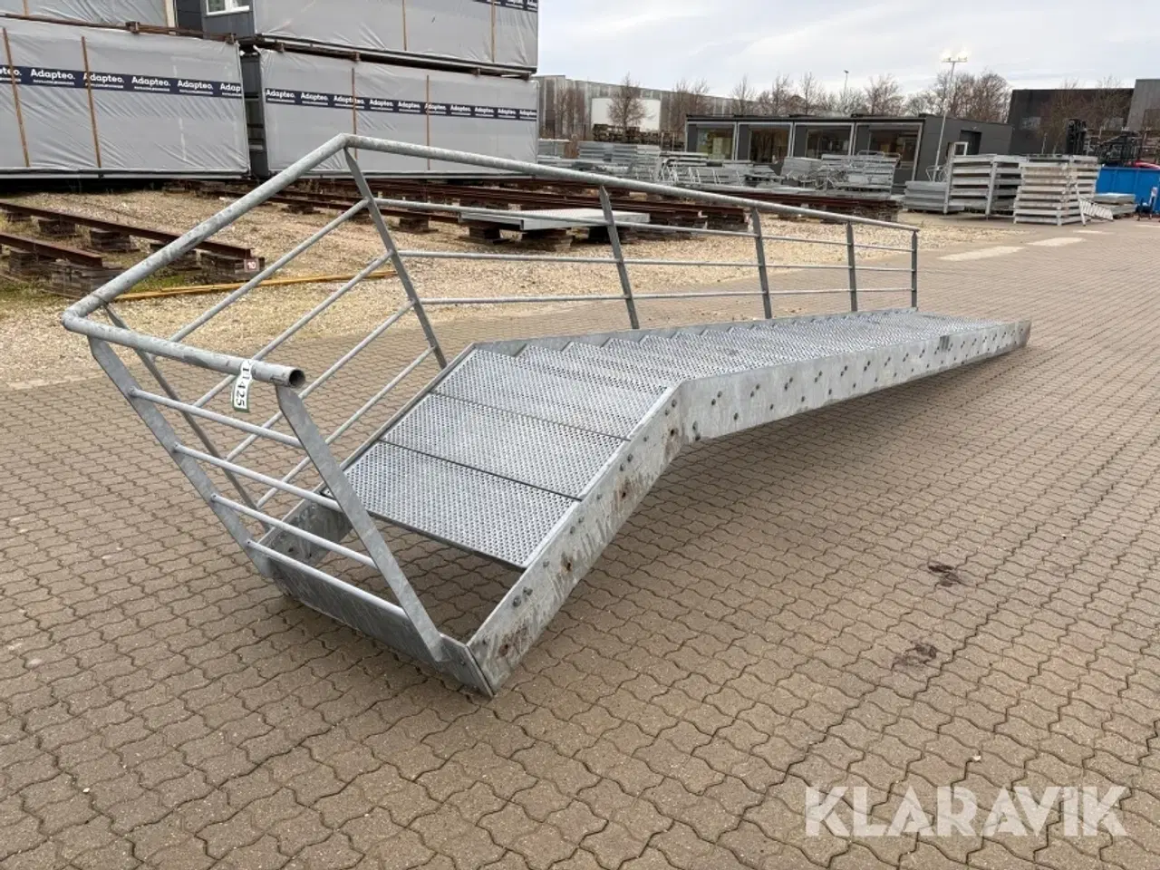 Billede 1 - Trappe med repos