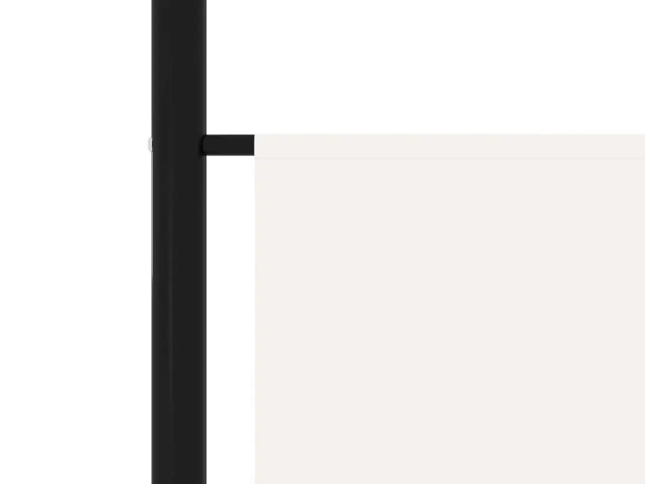 Billede 5 - 3-panels rumdeler 150 x 180 cm hvid