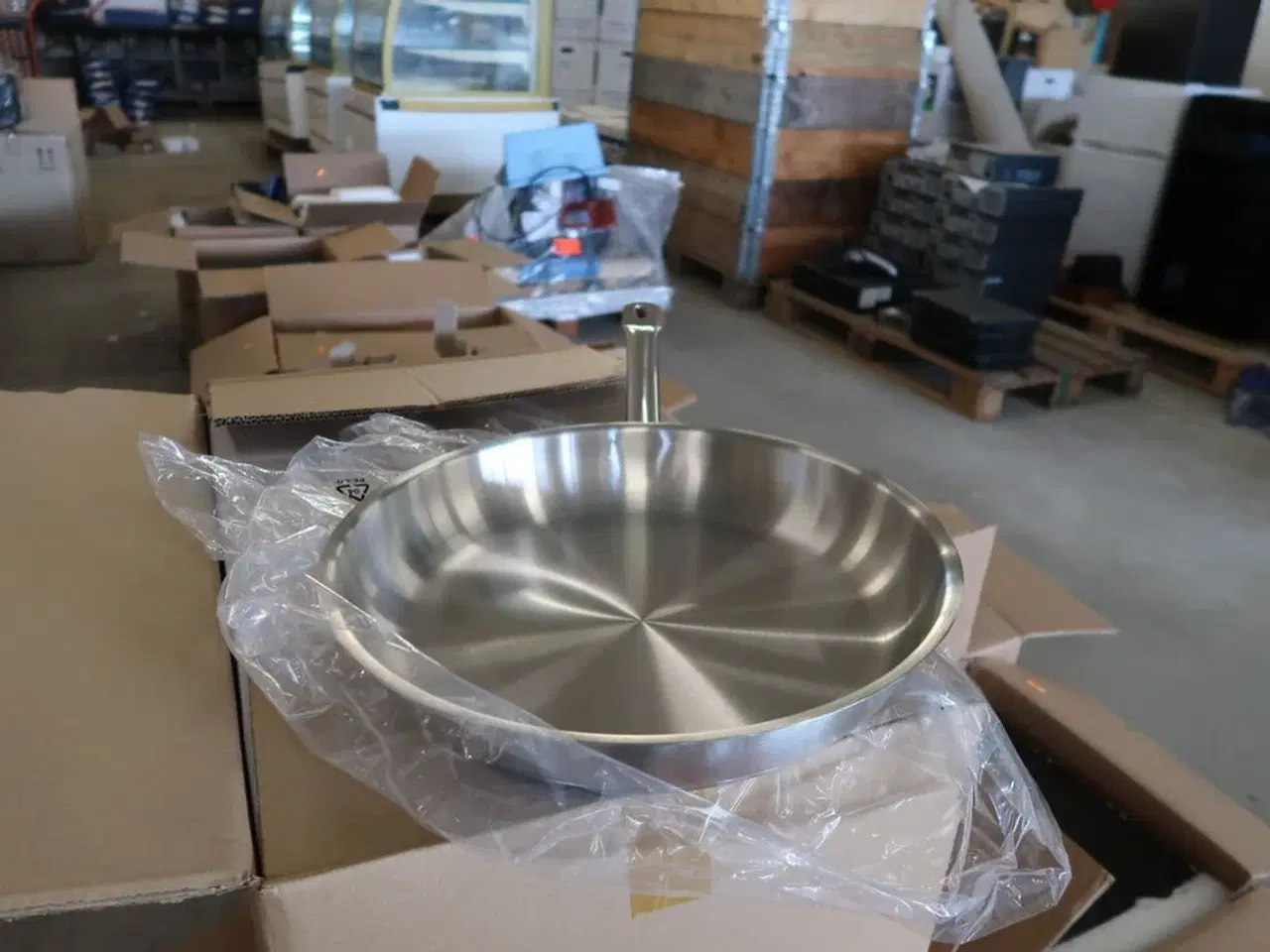 Billede 3 - 4 stk. Stegepander i stål  HORECA GROUP 201636