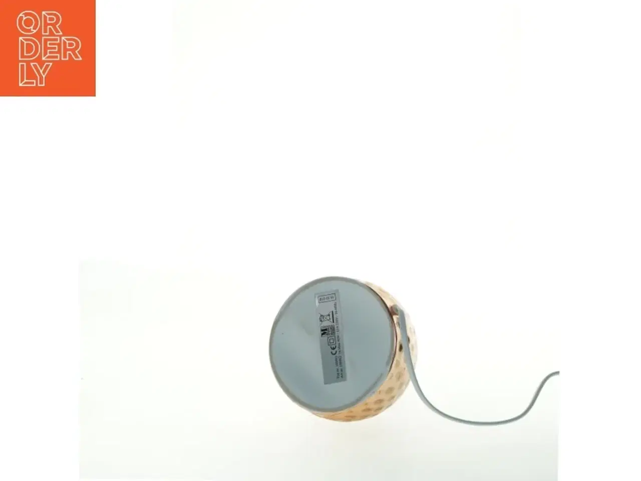 Billede 2 - Bordlampe i kobberfarve (str. 26 cm)
