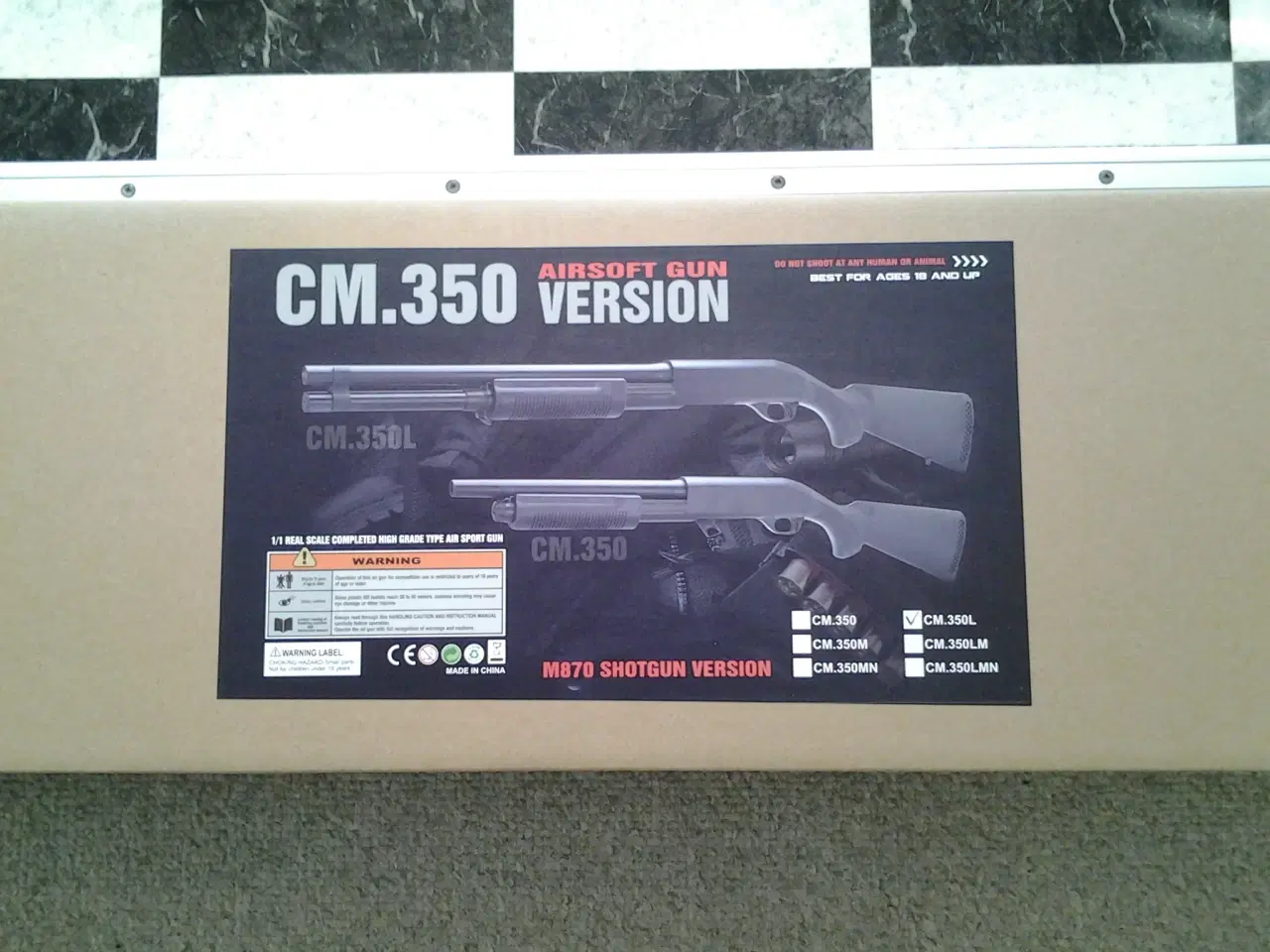 Billede 1 - Hardball, Cyma (Tri-Shot) Shotgun.