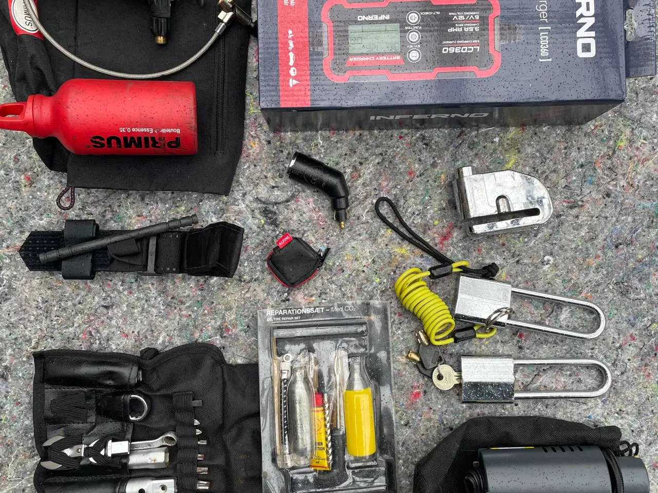 Billede 5 - MC grej til den nye MC ejer eller supplement.