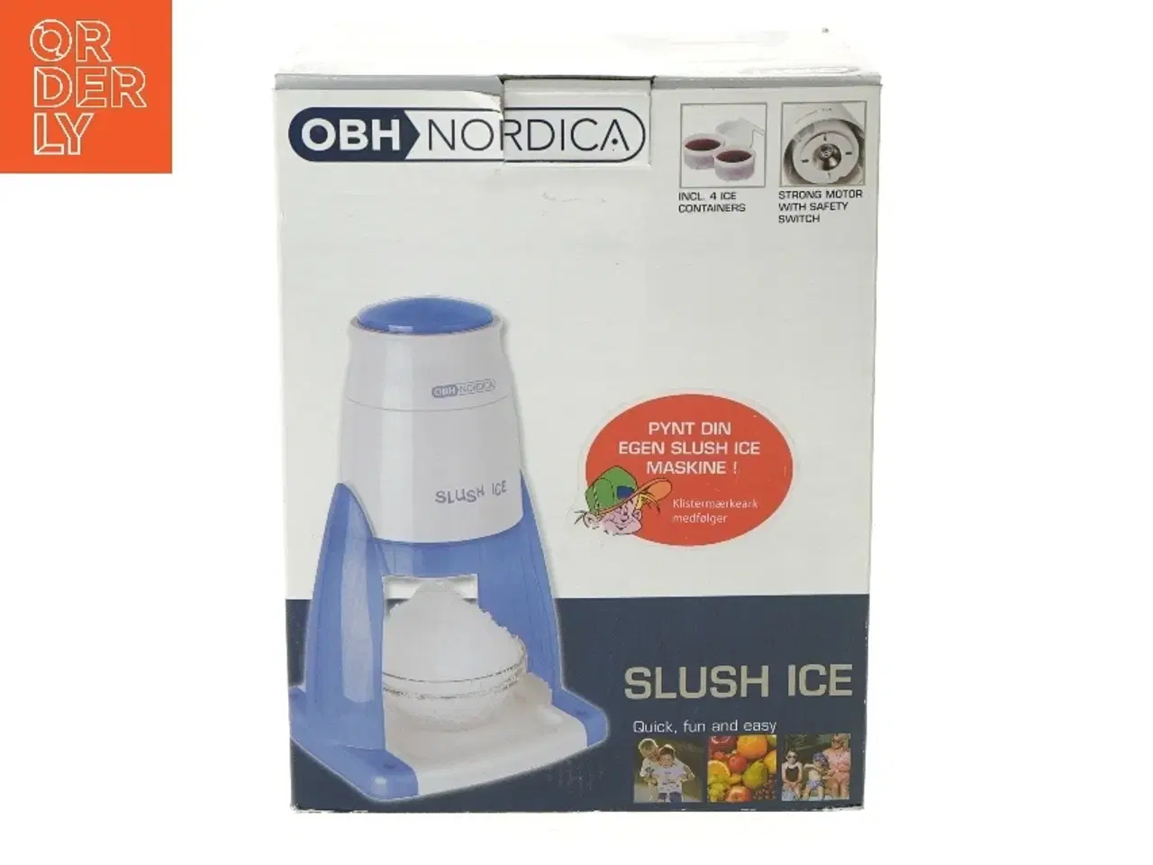 Billede 1 - Slush Ice Maskine OBH Nordica fra OBH Nordica (str. 34 cm)
