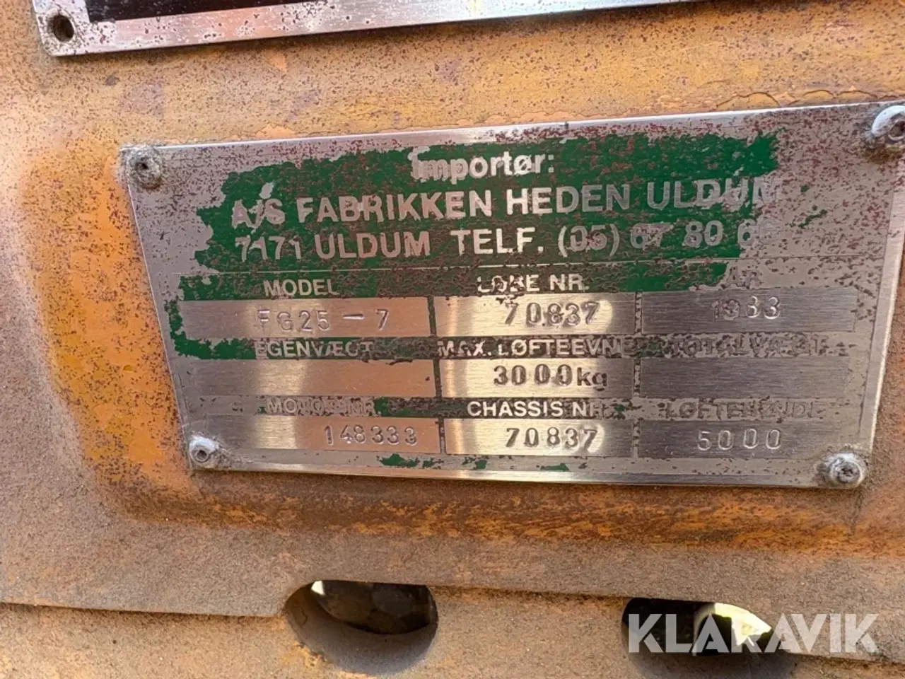 Billede 10 - Truck Komatsu FG30