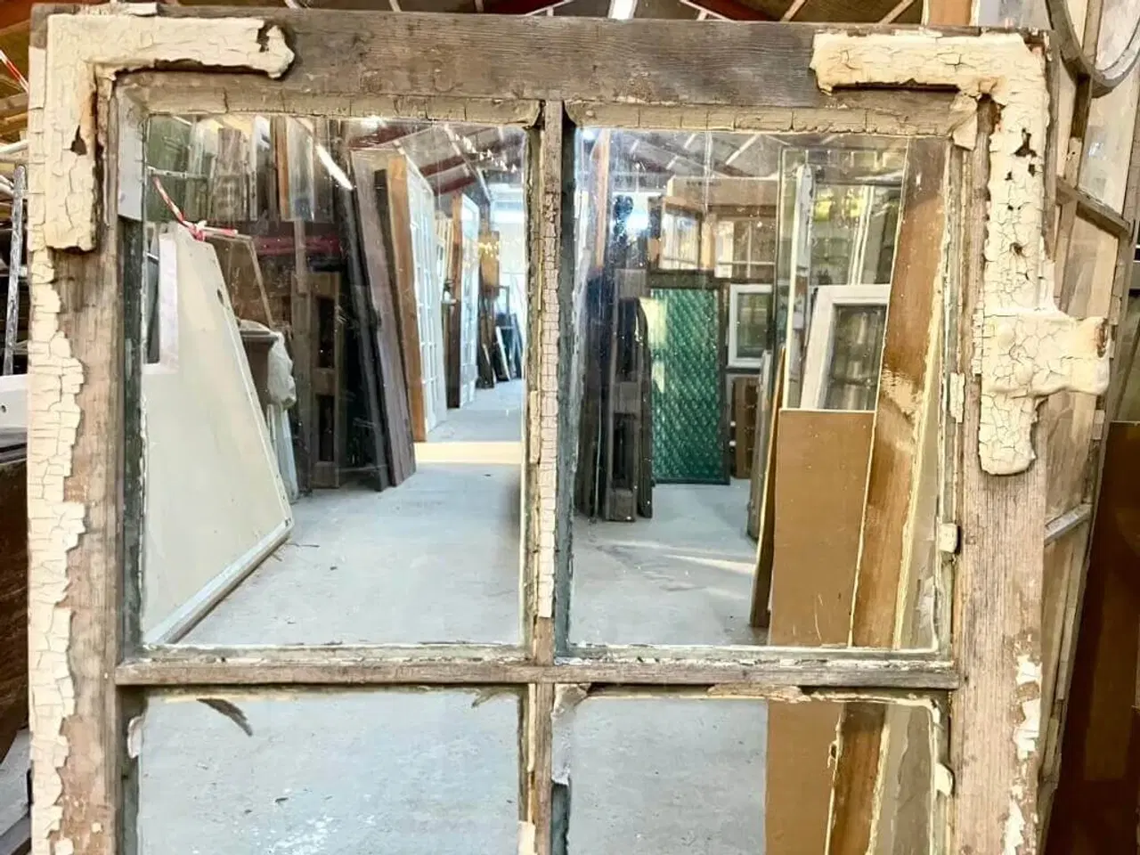 Billede 3 - Større, original 6-ruders vinduesramme