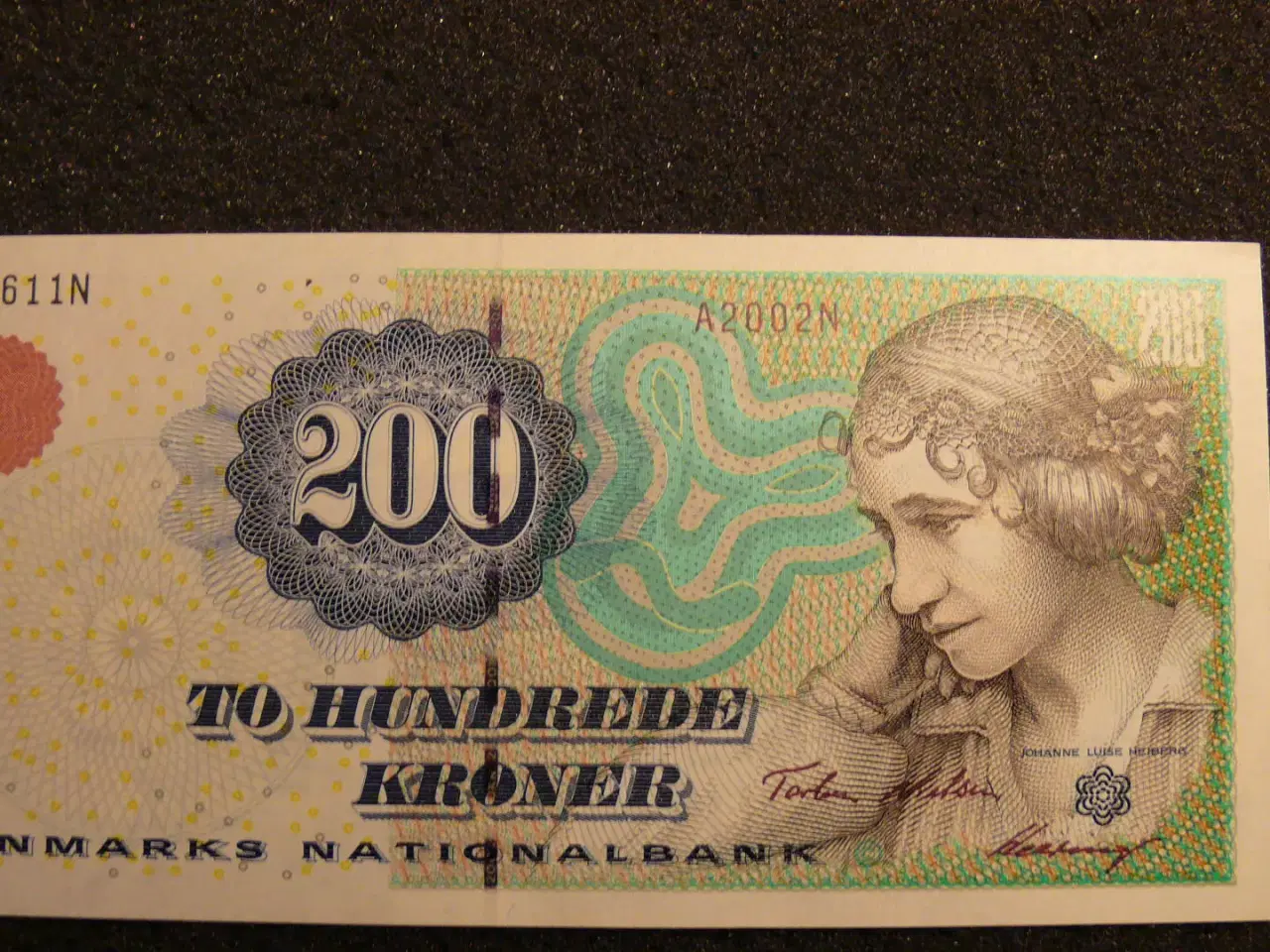 Billede 4 - 200 kr. seddel rød oblat