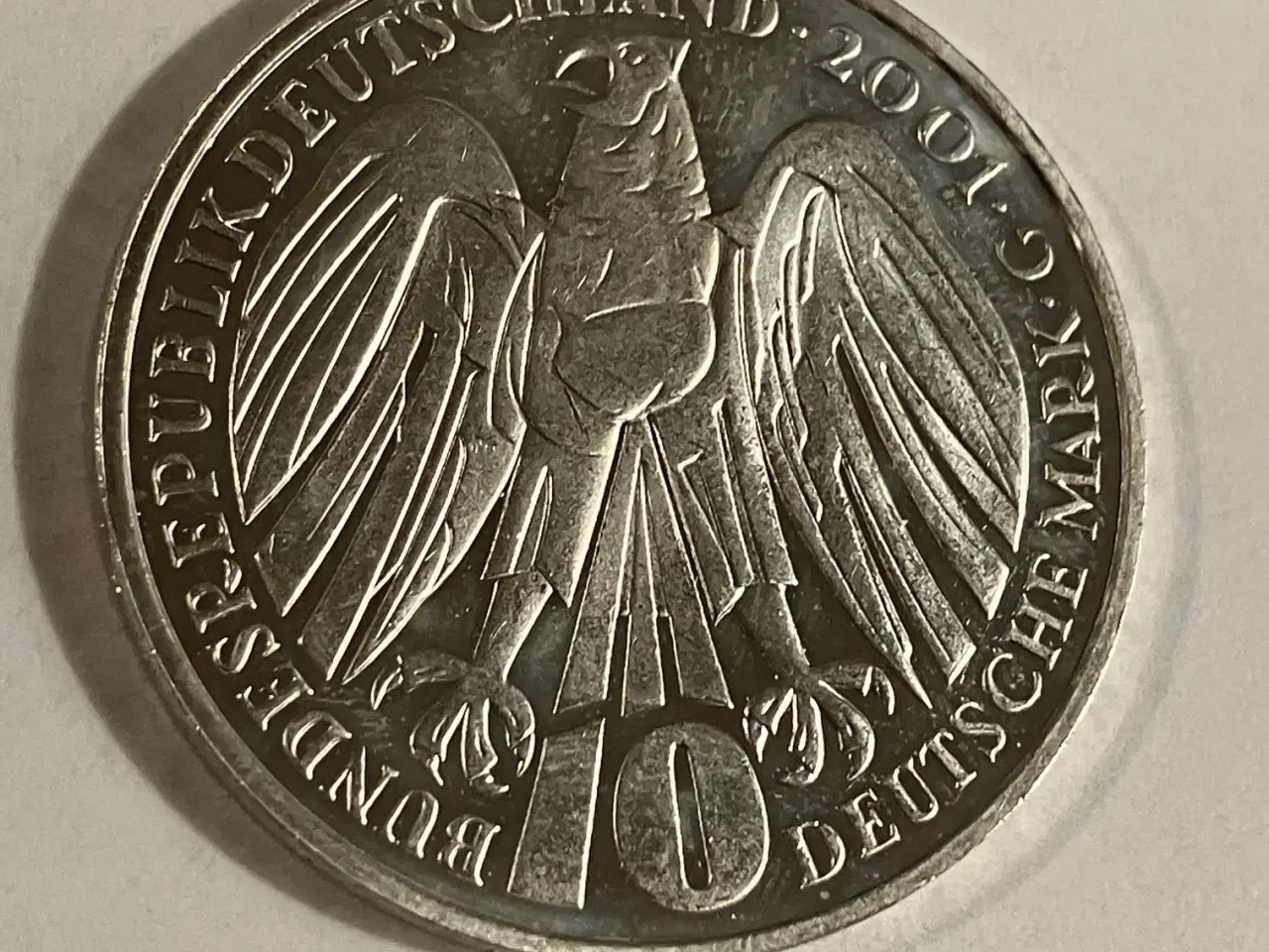 Billede 1 - 10 Deutsche Mark 2001 - 50 Jahre Bundesverfassungsgericht