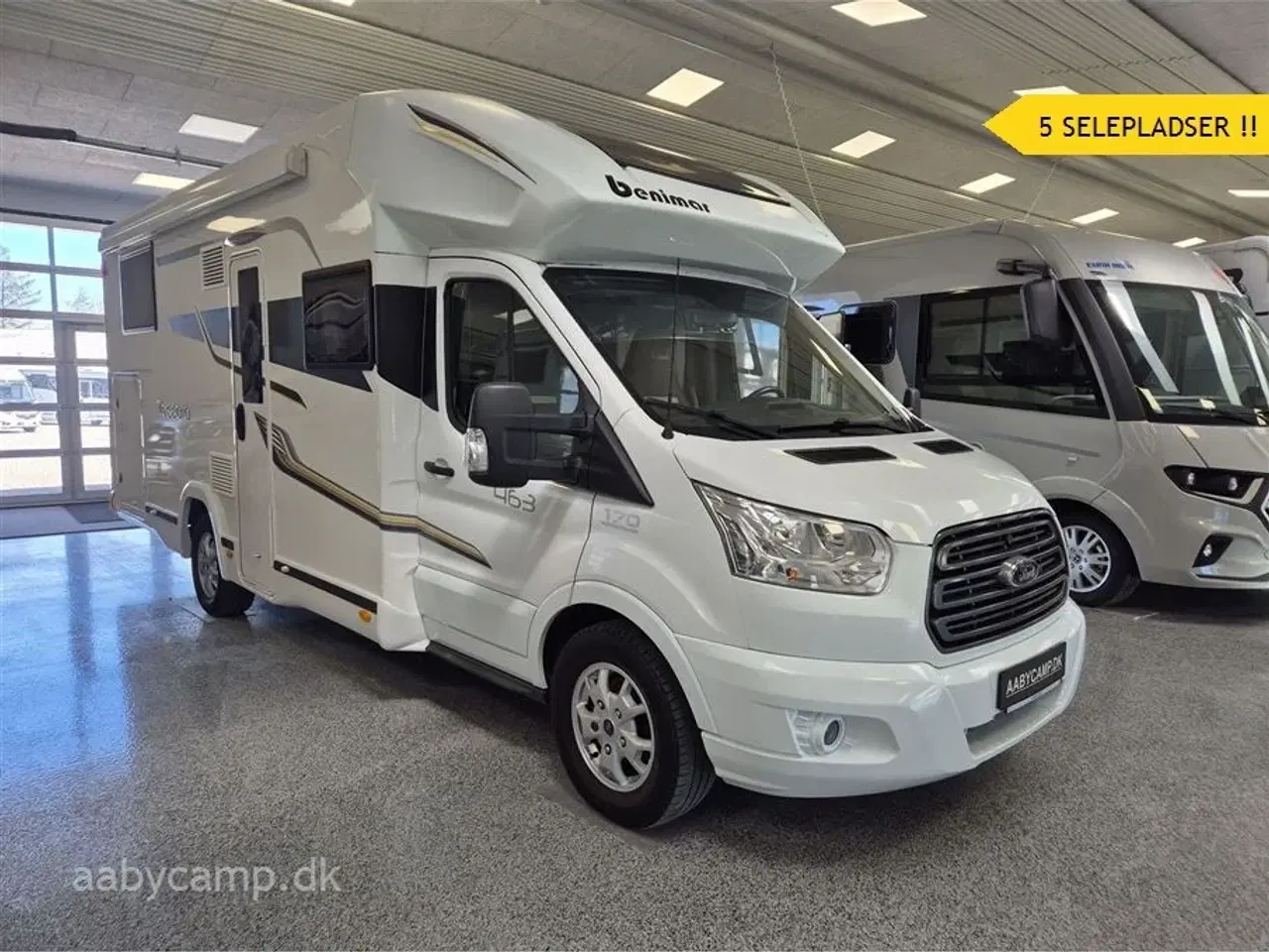 Billede 1 - 2019 - Benimar Tessoro T463   Nk Pakke. markise. solceller. 2x 95 Ah Agm. batterier. cykelstativ. gas alarm. Kun 38,000 Km!!!